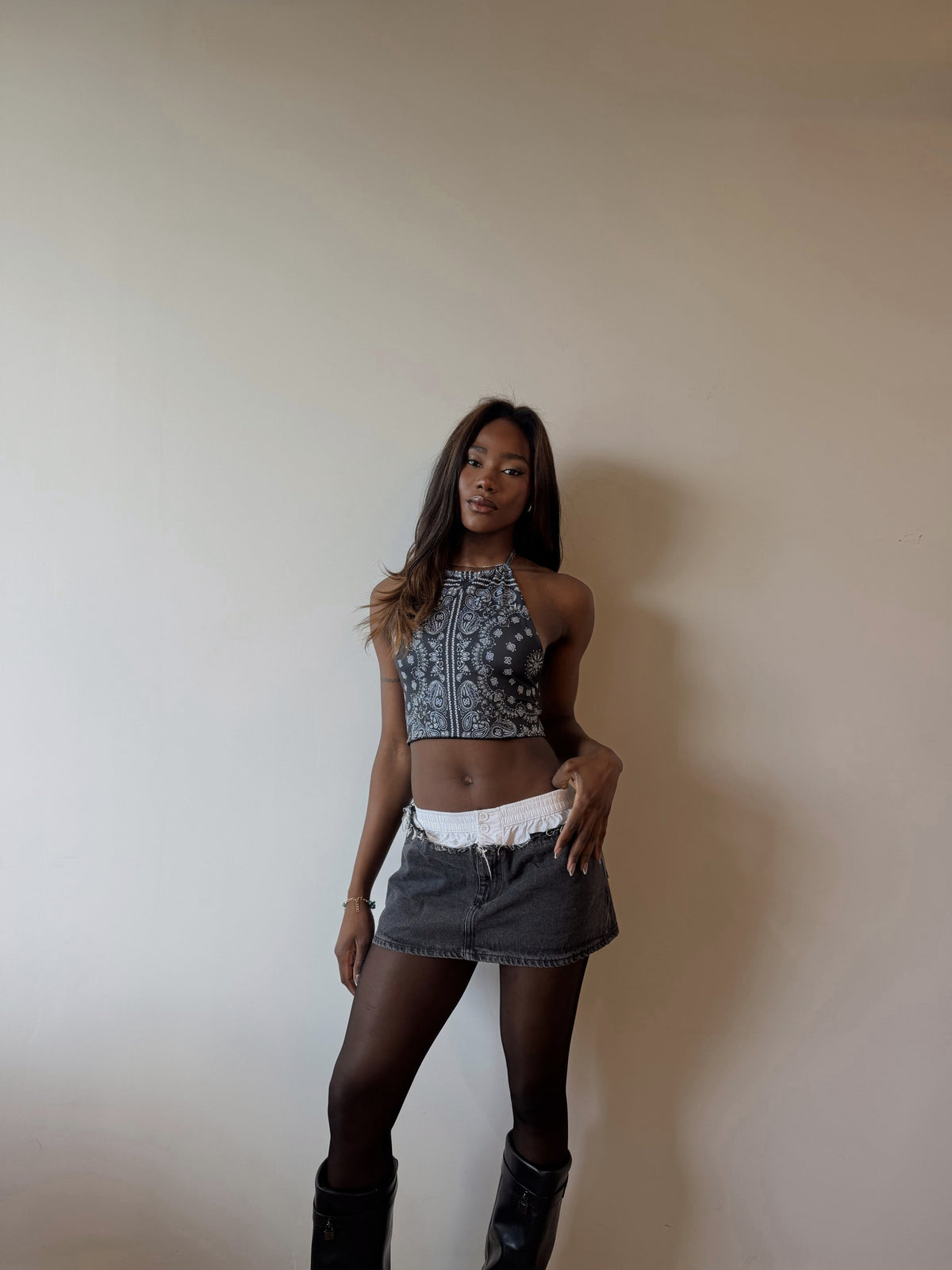 MINI DENIM COURT